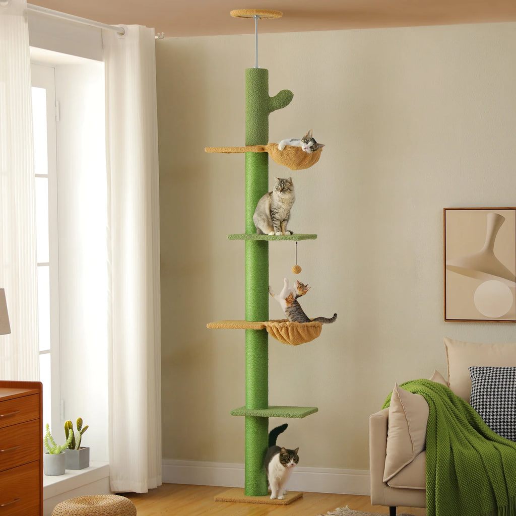 Desert Oasis™ Floor-to-Ceiling Cat Tower