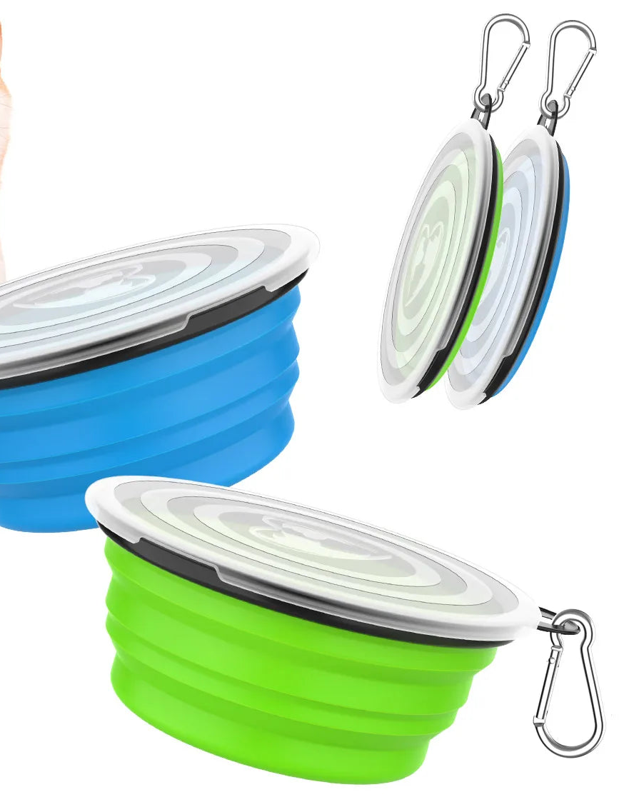 TrailBowl™ Collapsible Travel Bowl Set