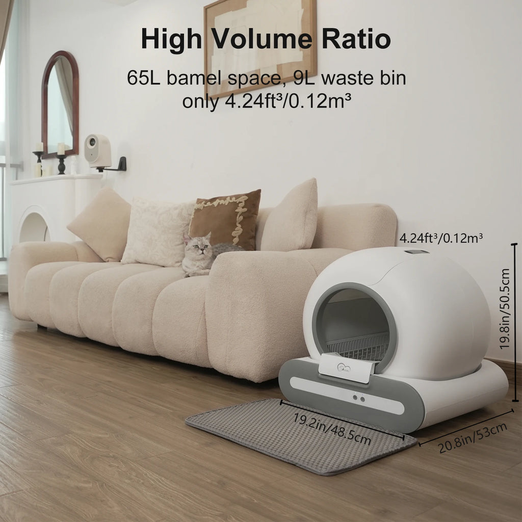 CleanPaws™ Smart Self-Cleaning Litter Box Pro