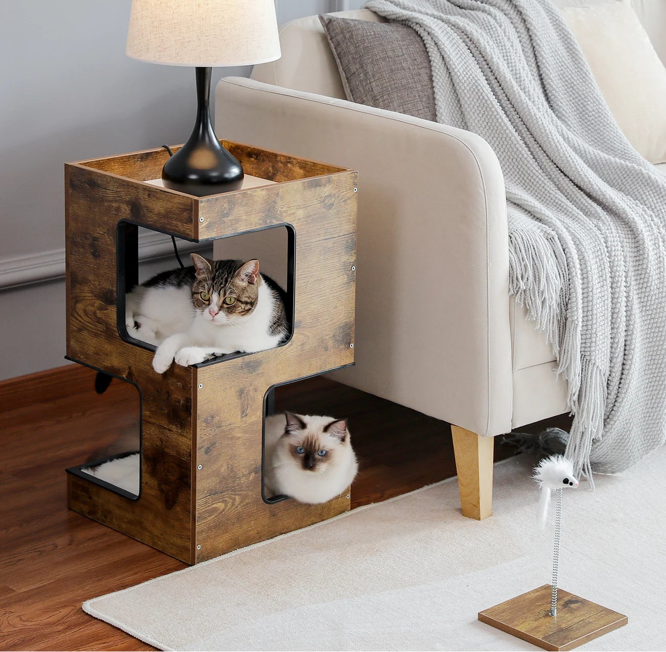 Hideaway Side Table Cat Condo