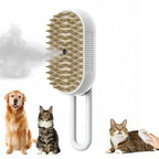 Tailvo SpaBrush™ 3-in-1 Steam Grooming Brush