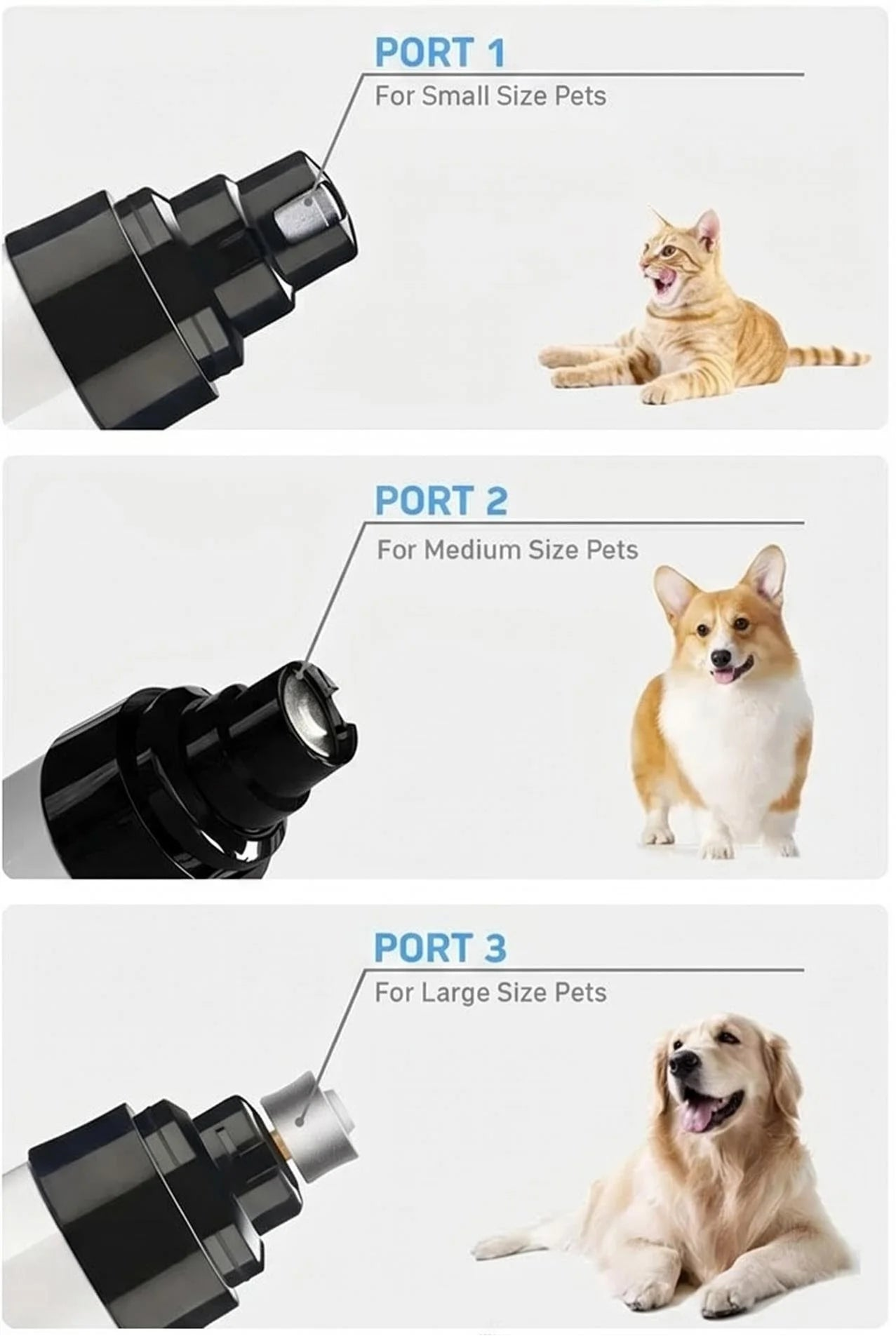 TrimEase™ Quiet Pet Nail Grinder