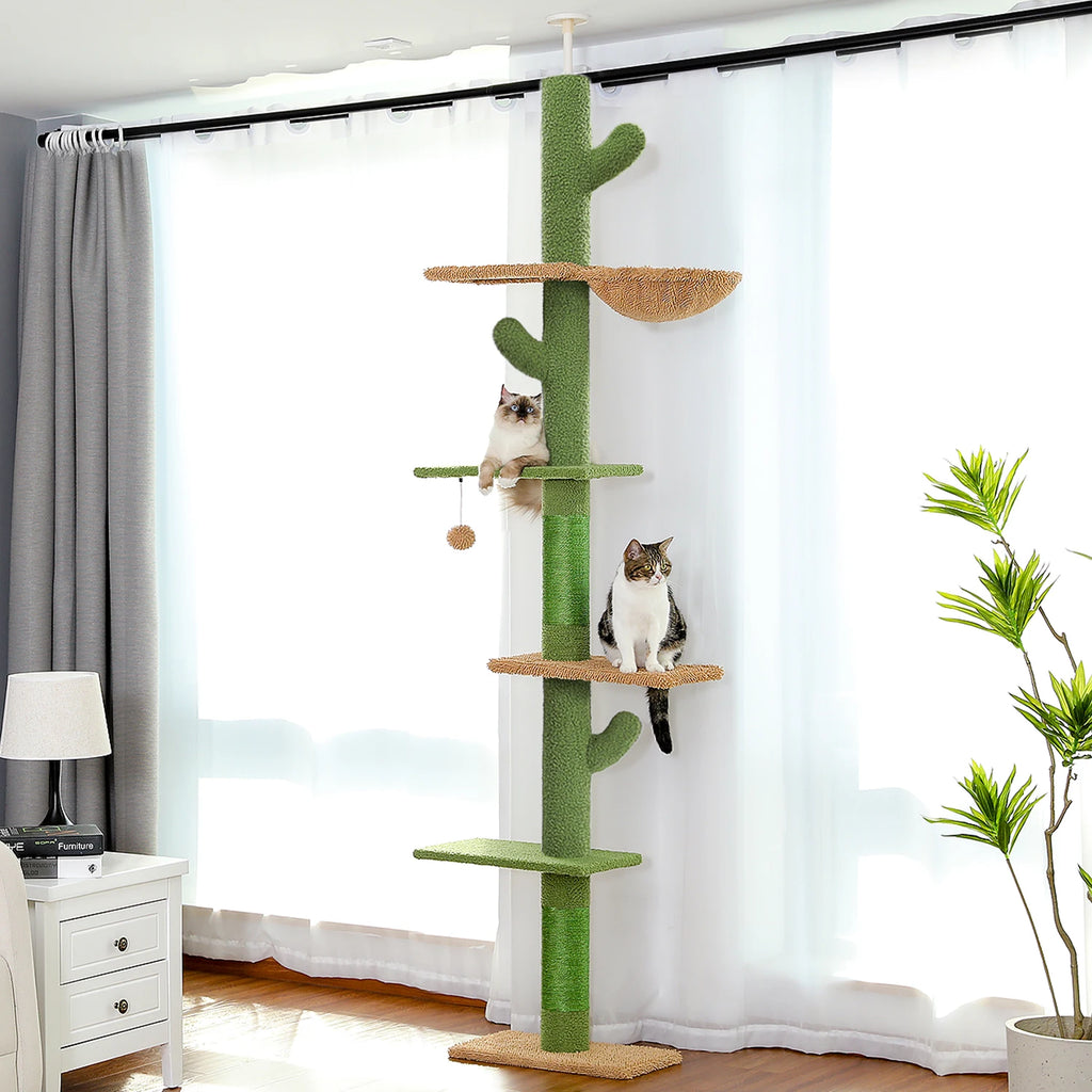 Desert Oasis™ Floor-to-Ceiling Cat Tower