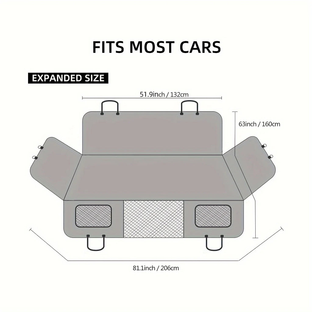 RoadNest™ Hard Bottom Car Seat Extender