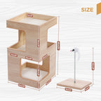 Hideaway Side Table Cat Condo