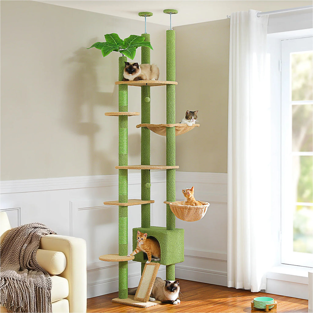 Desert Oasis™ Floor-to-Ceiling Cat Tower