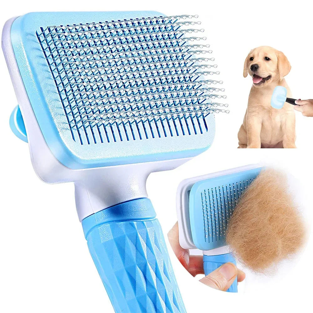 FurFree™ Self-Cleaning Slicker Brush