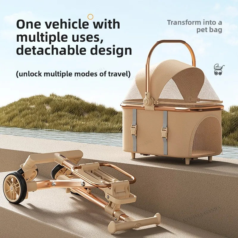ÉlanRide™ Luxury Pet Travel System
