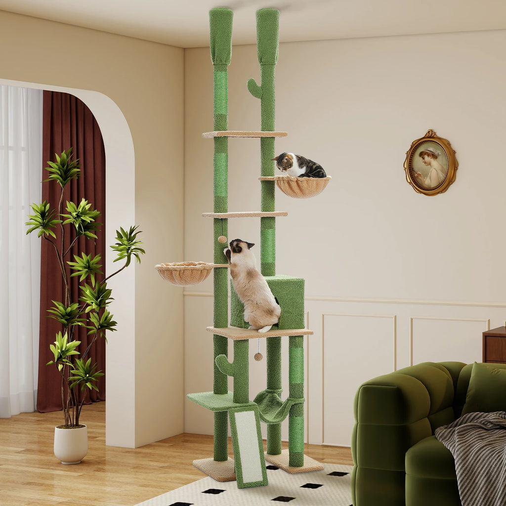 Desert Oasis™ Floor-to-Ceiling Cat Tower