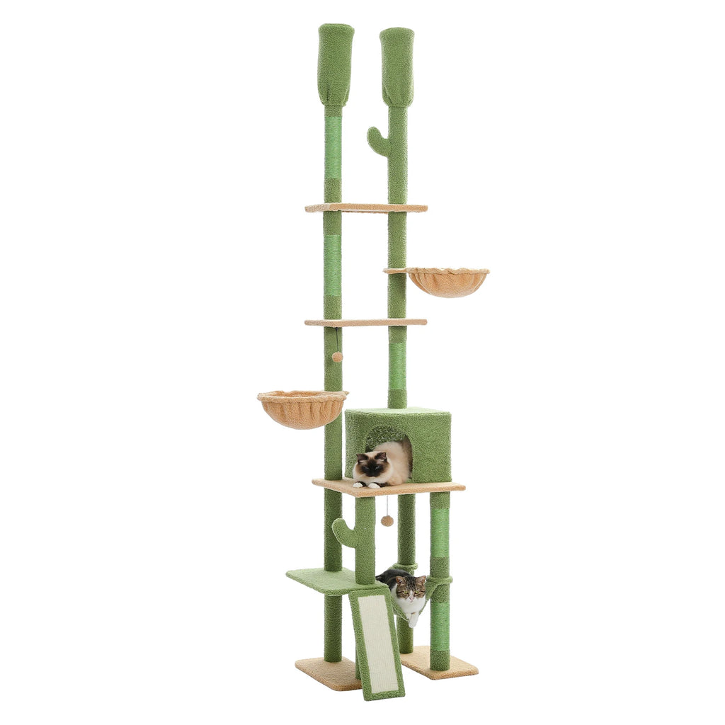 Desert Oasis™ Floor-to-Ceiling Cat Tower