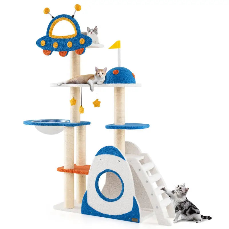 🚀 CosmoClimb™ Space Adventure Cat Tower