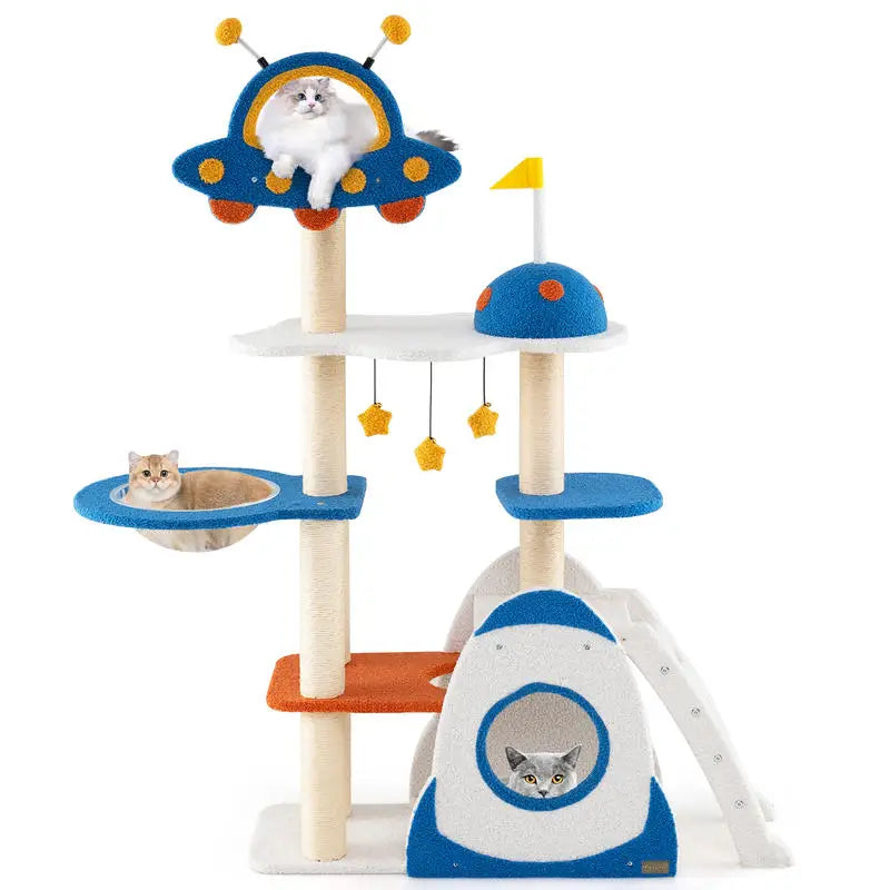 🚀 CosmoClimb™ Space Adventure Cat Tower