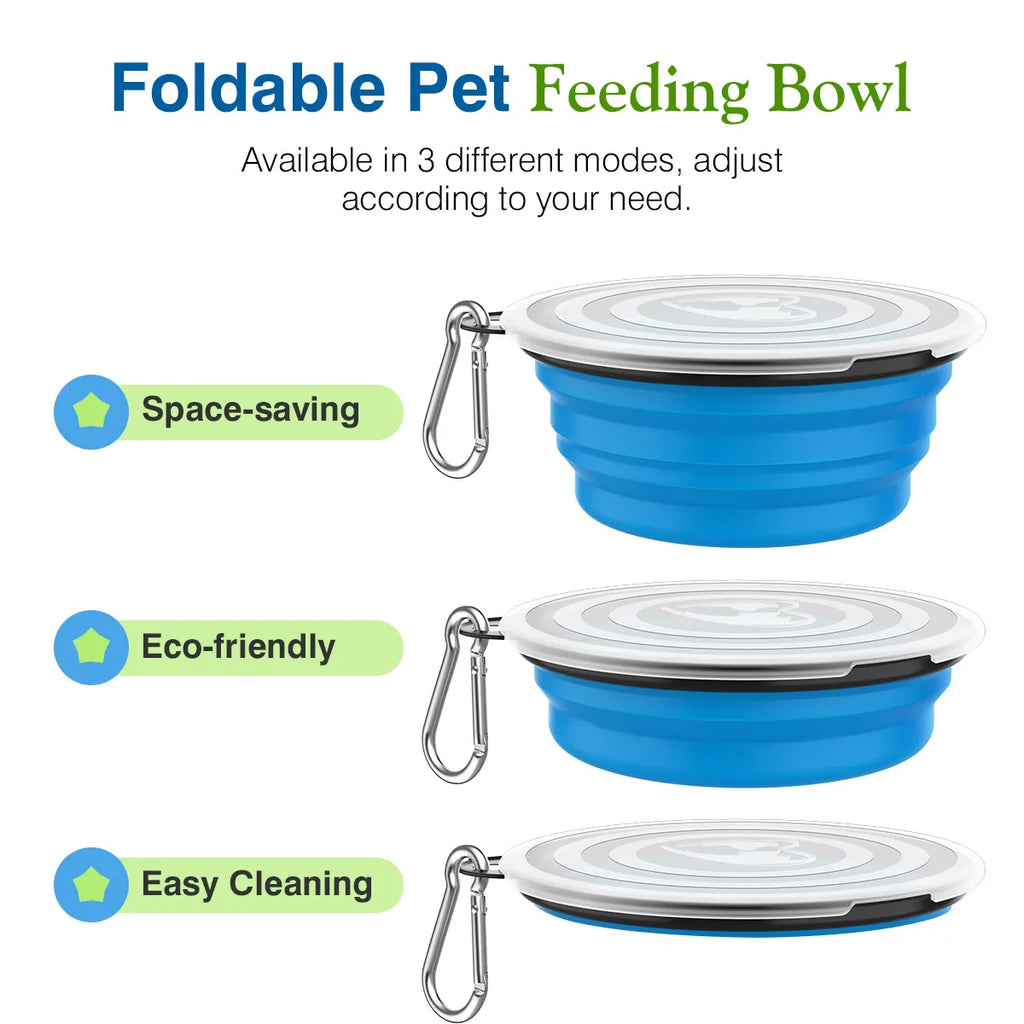 TrailBowl™ Collapsible Travel Bowl Set