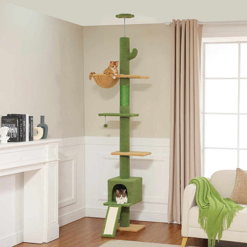 Desert Oasis™ Floor-to-Ceiling Cat Tower