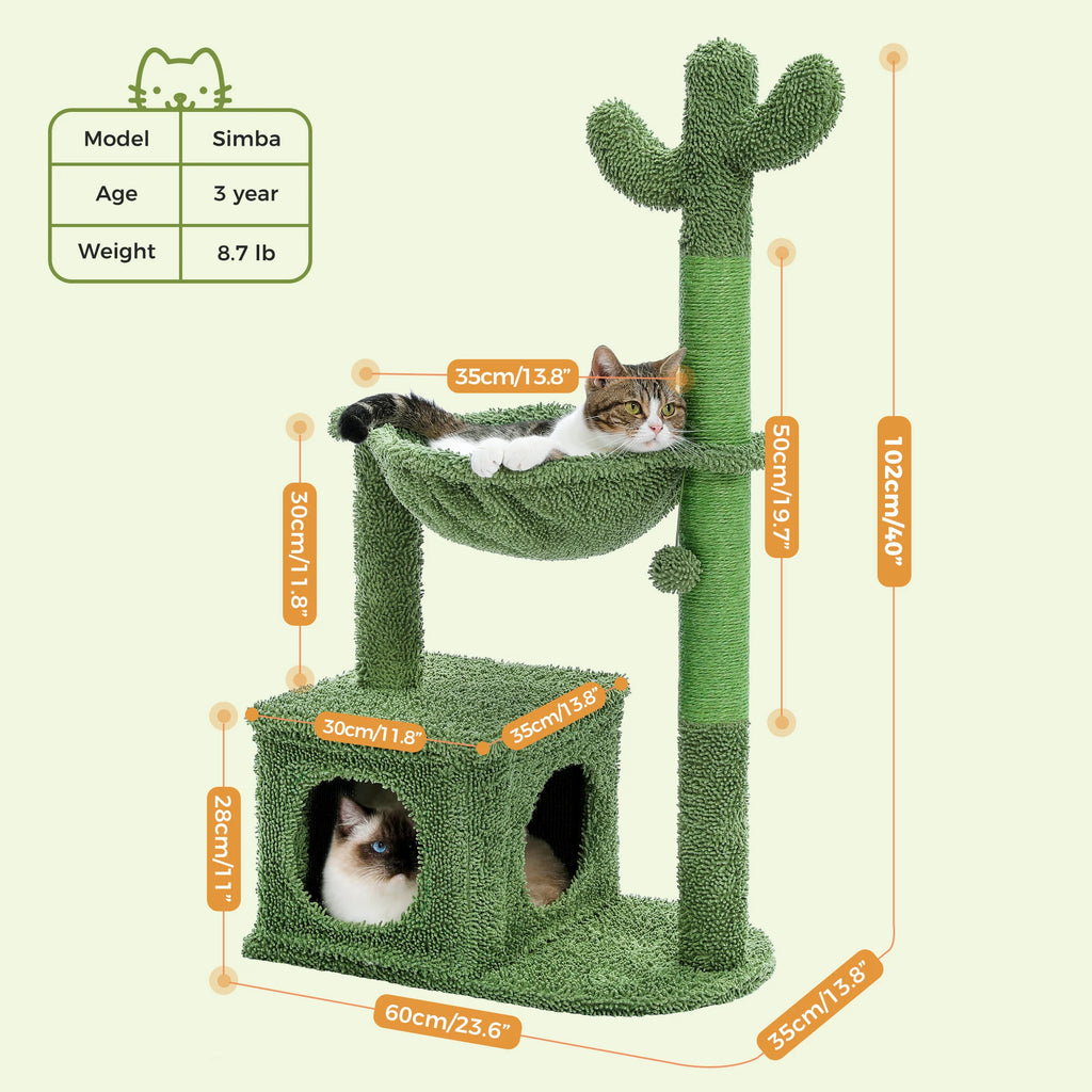 CactiClimb™ Cat Tower