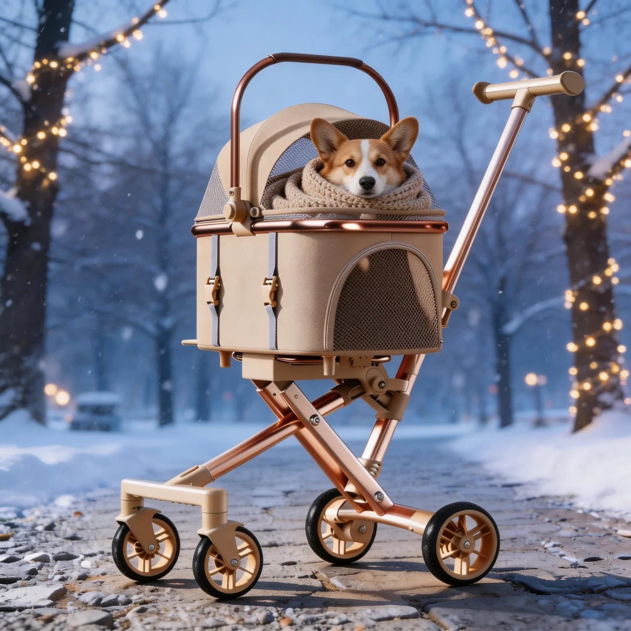 ÉlanRide™ Luxury Pet Travel System - Tailvo