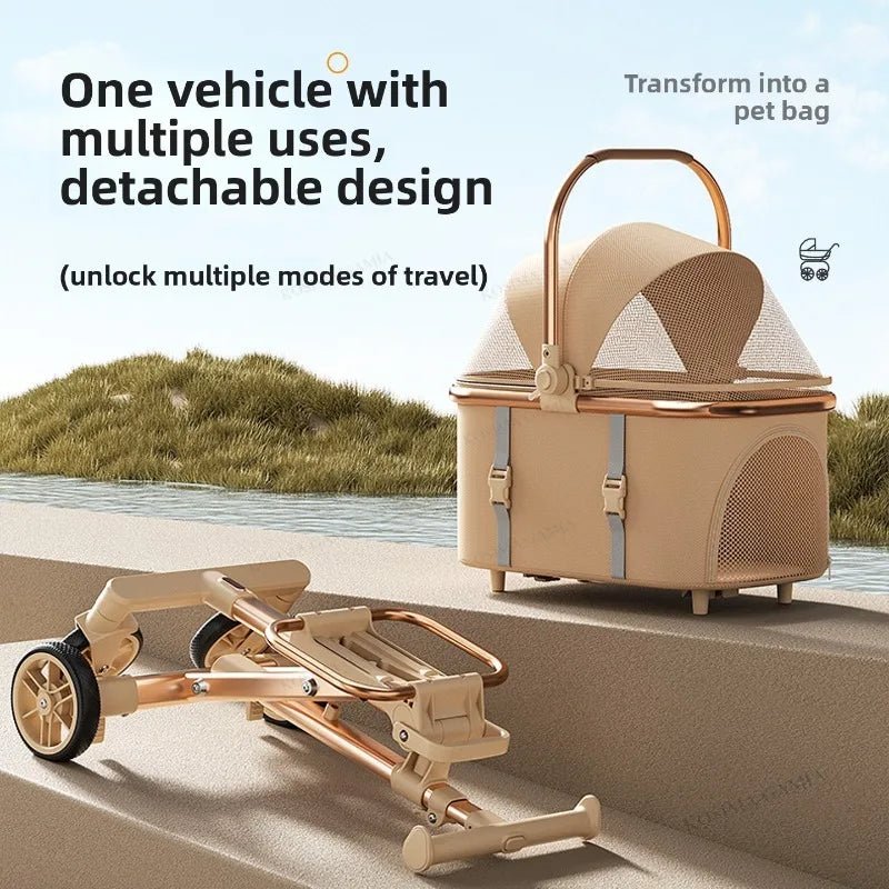 ÉlanRide™ Luxury Pet Travel System - Tailvo