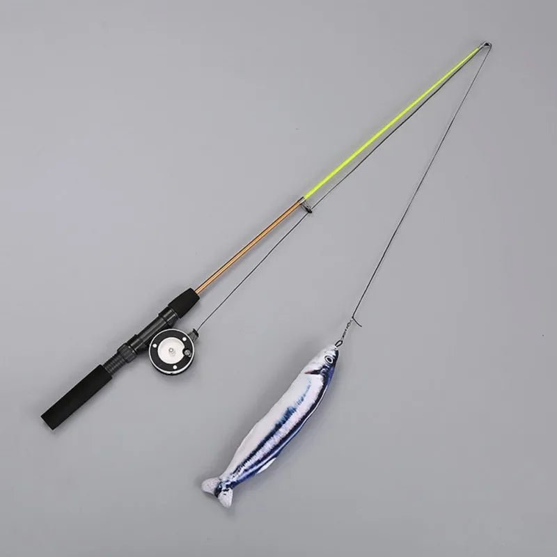 Feather Frenzy™ Retractable Cat Wand - Tailvo
