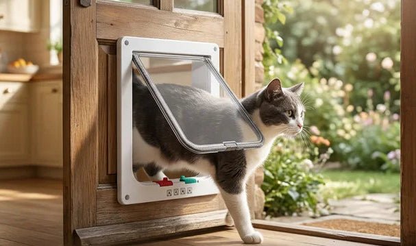 FreedomFlap™ 4-Way Locking Pet Door - Tailvo