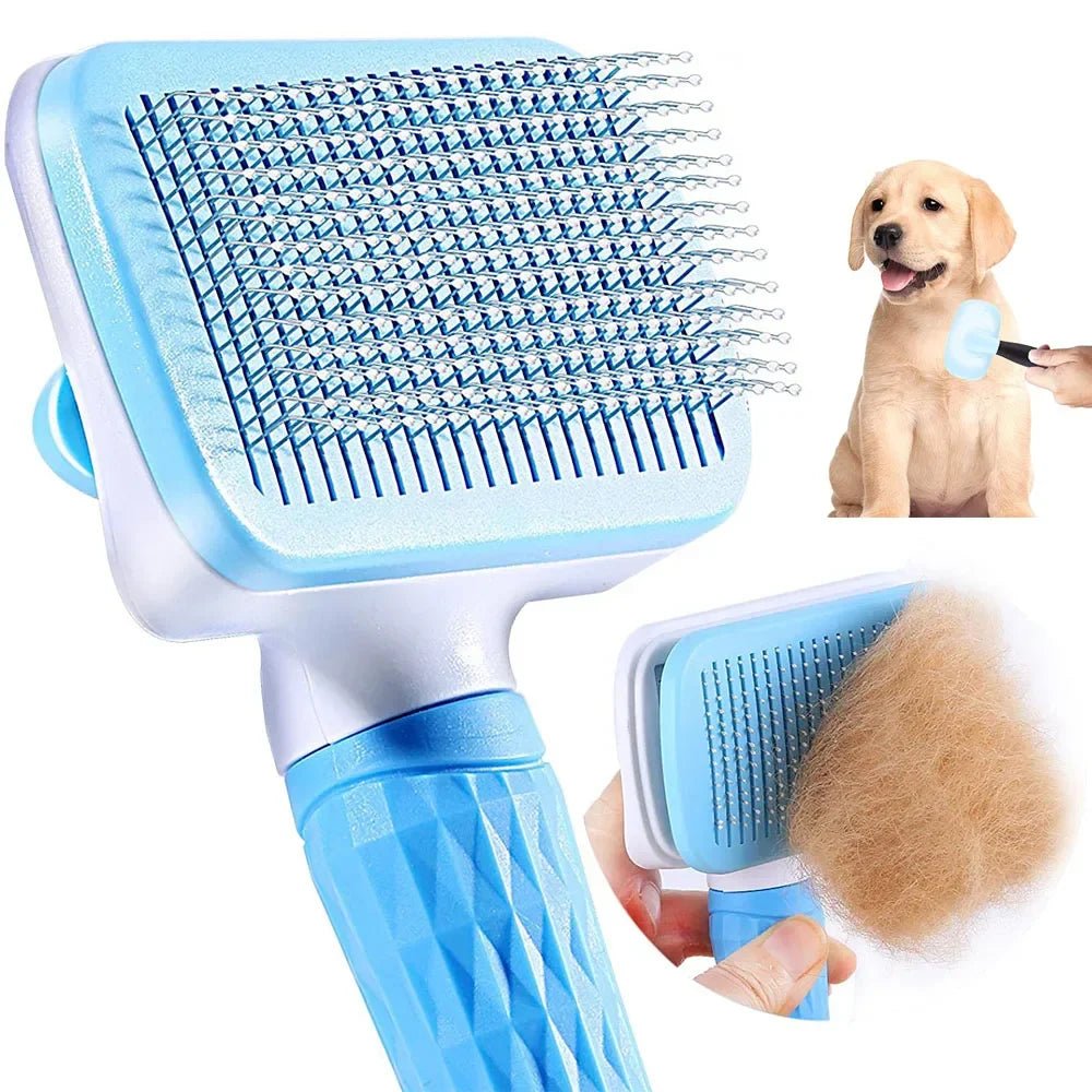 FurFree™ Self-Cleaning Slicker Brush - Tailvo