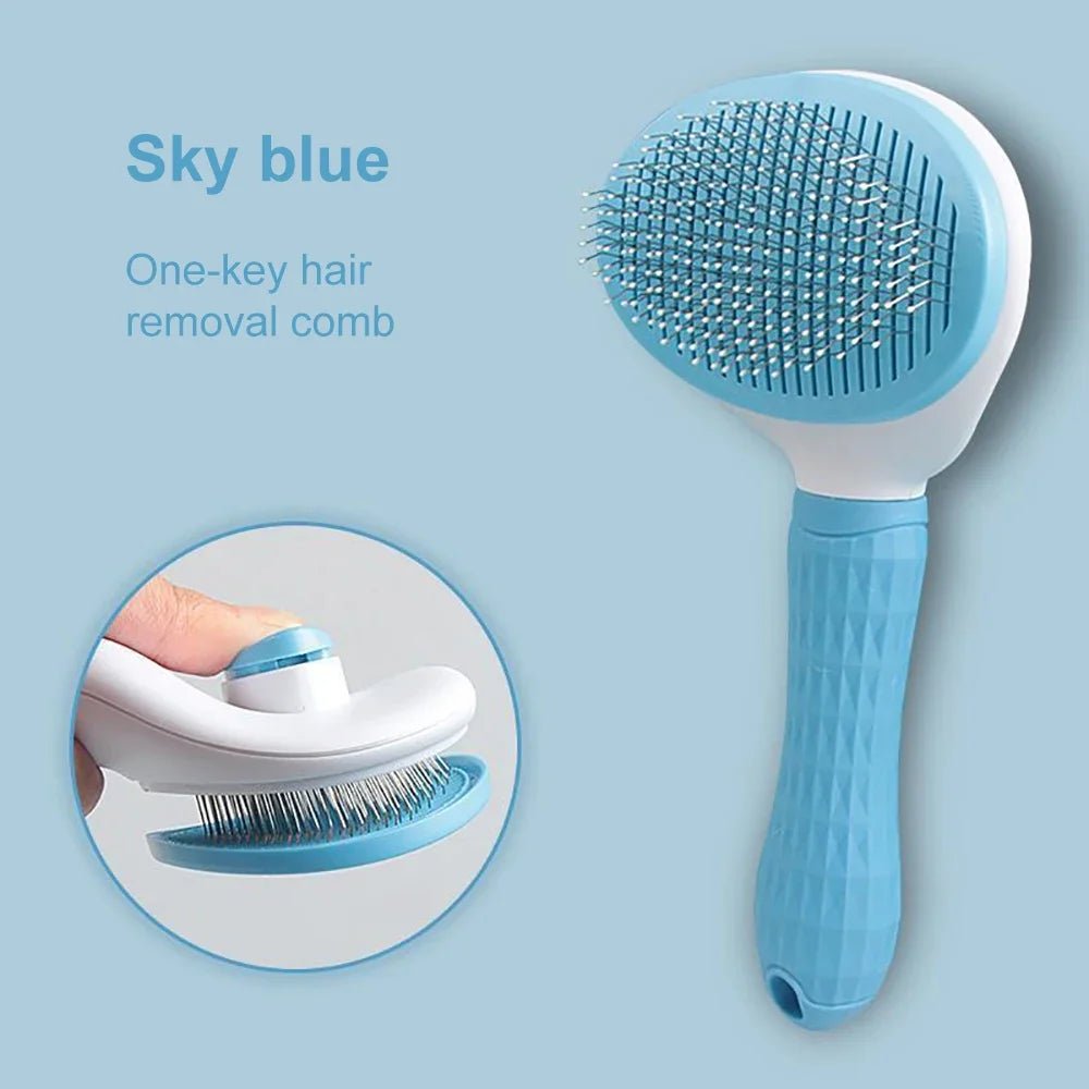FurFree™ Self-Cleaning Slicker Brush - Tailvo