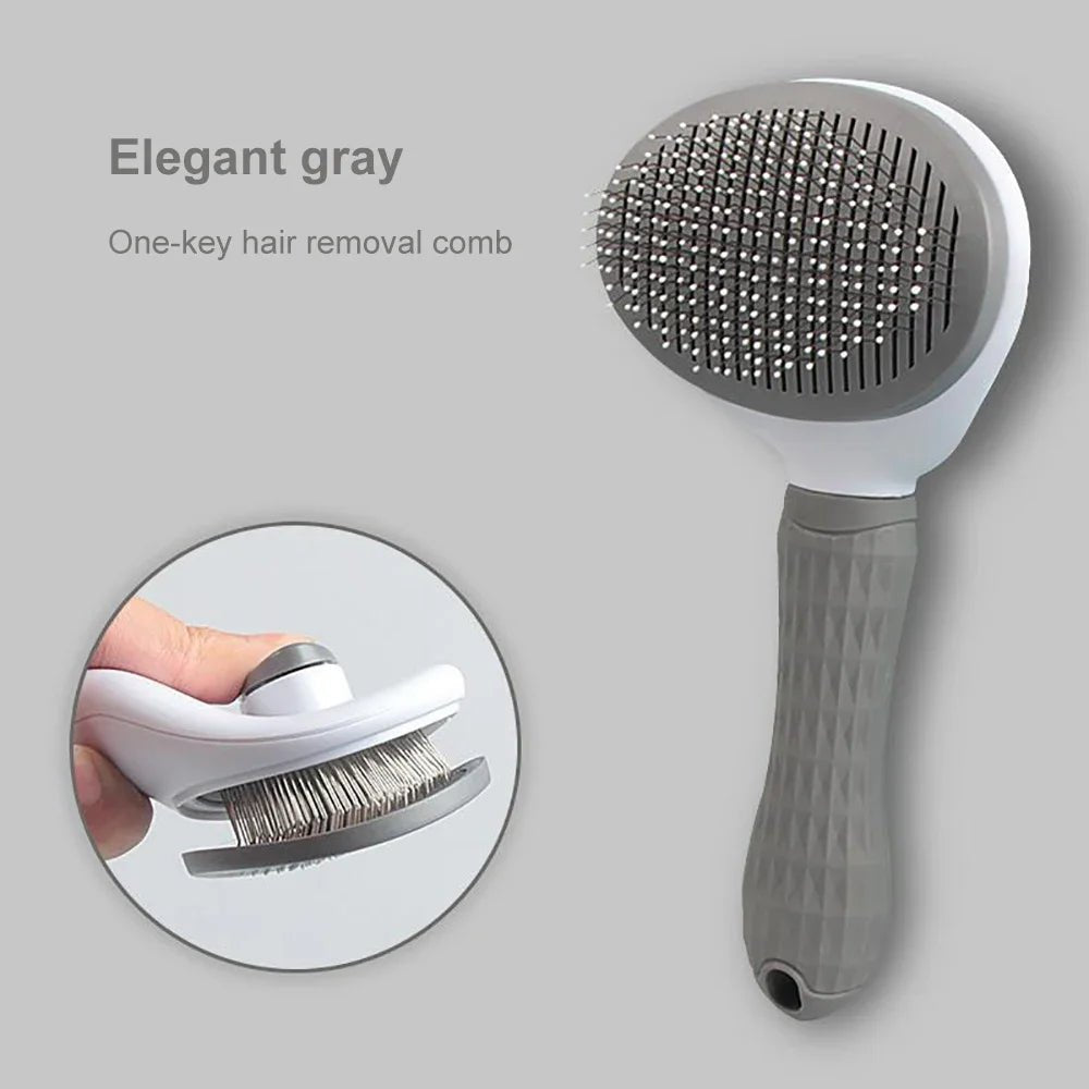 FurFree™ Self-Cleaning Slicker Brush - Tailvo