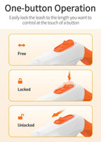 GlowGuide™ LED Retractable Dog Leash - Tailvo