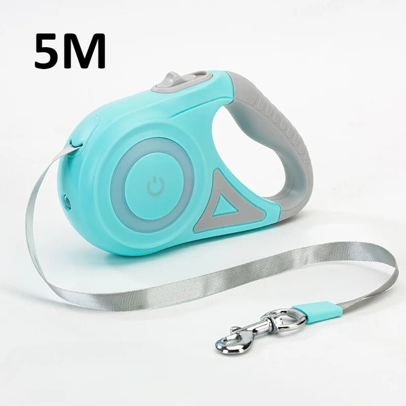 GlowGuide™ LED Retractable Dog Leash - Tailvo