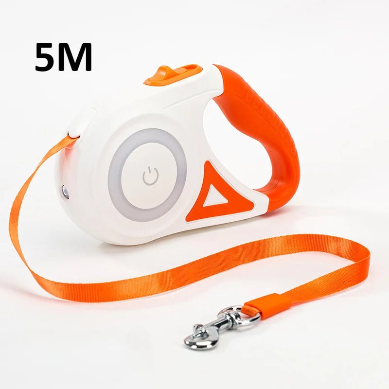 GlowGuide™ LED Retractable Dog Leash - Tailvo