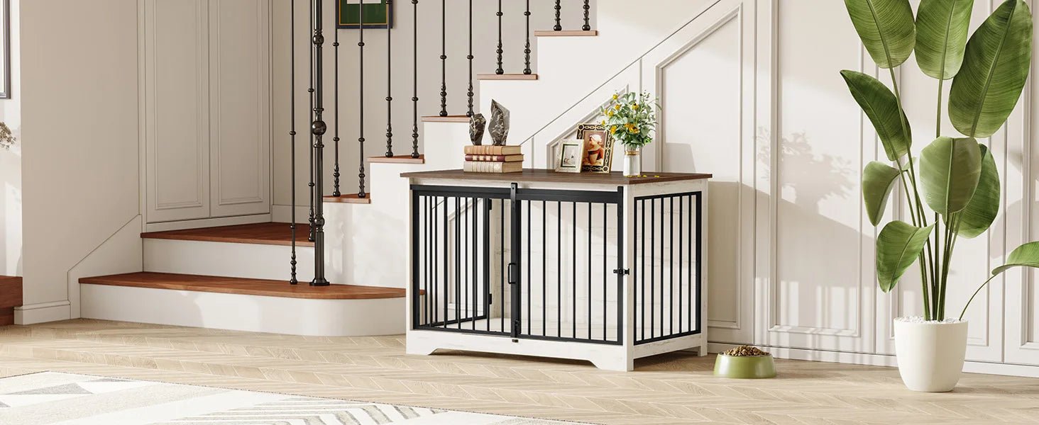 Haven Furniture Dog Crate End Table - Tailvo