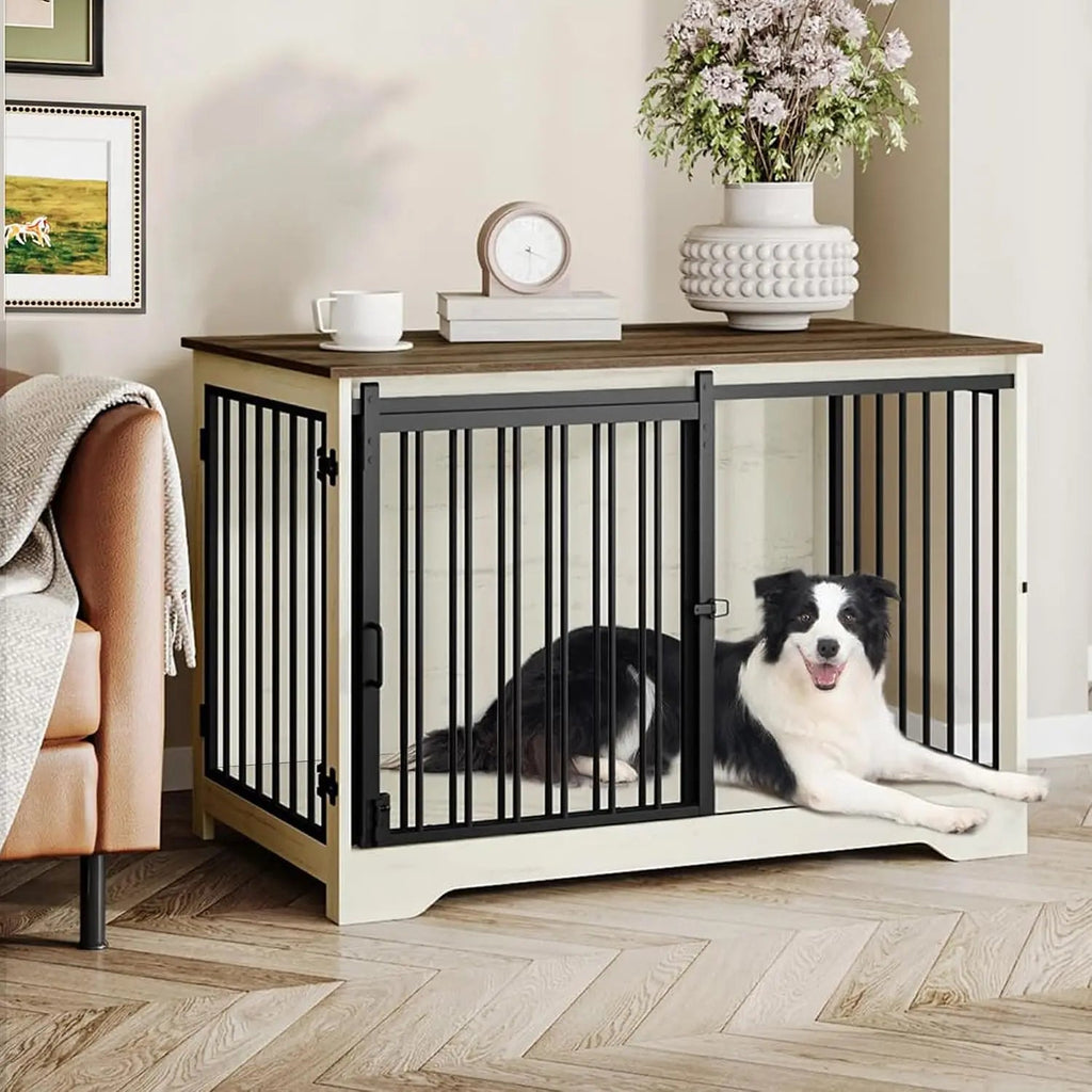 Haven Furniture Dog Crate End Table - Tailvo