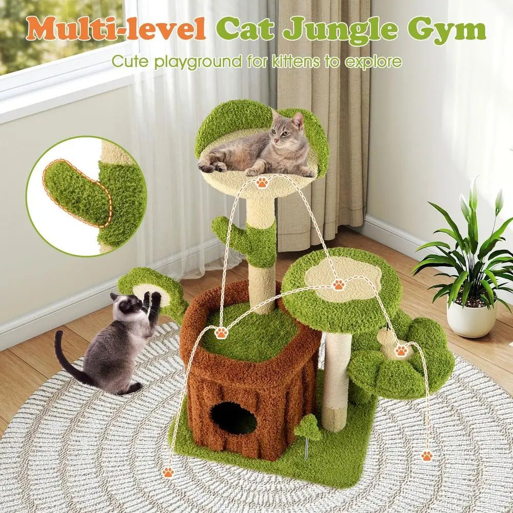 Moss Hollow™ Designer Cat Tree - Tailvo