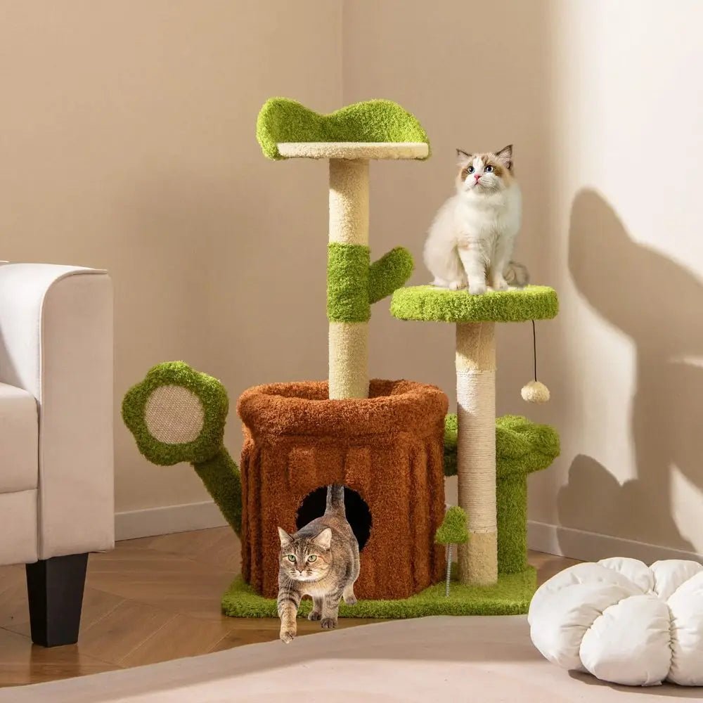 Moss Hollow™ Designer Cat Tree - Tailvo