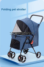 PawVoyage™ Foldable Pet Stroller - Tailvo