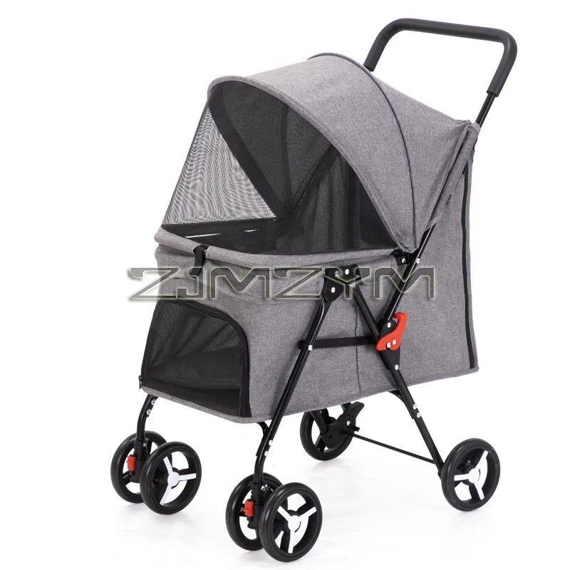 PawVoyage™ Foldable Pet Stroller - Tailvo