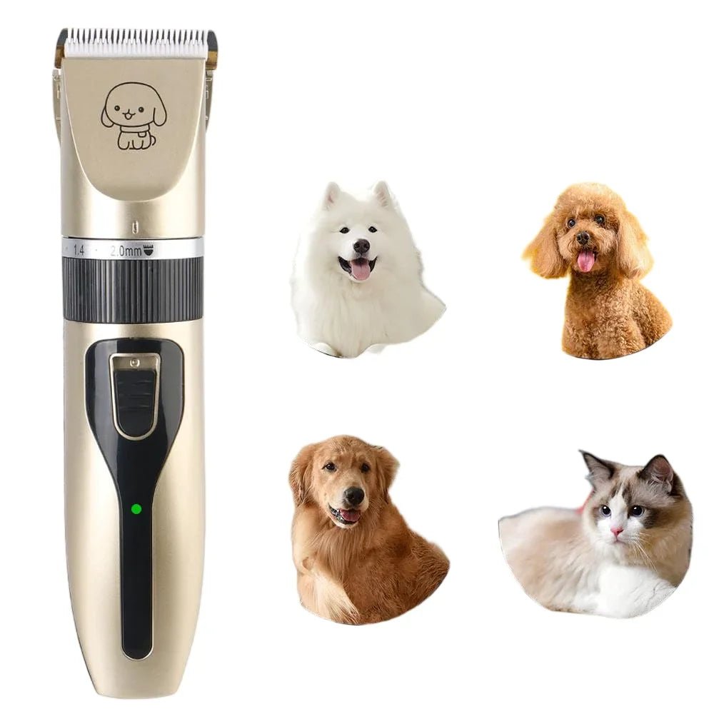 QuietTrim™ Cordless Pet Grooming Clippers - Tailvo