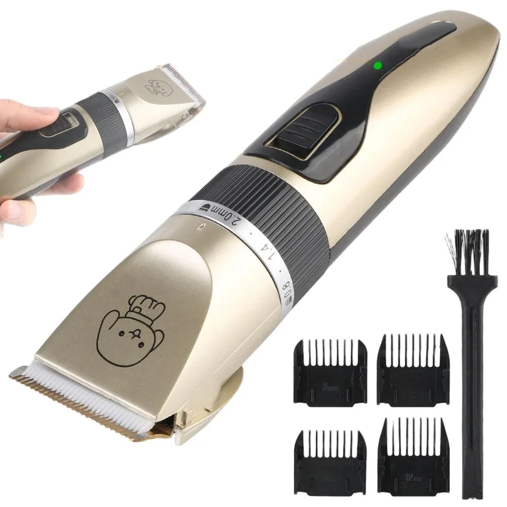 QuietTrim™ Cordless Pet Grooming Clippers - Tailvo