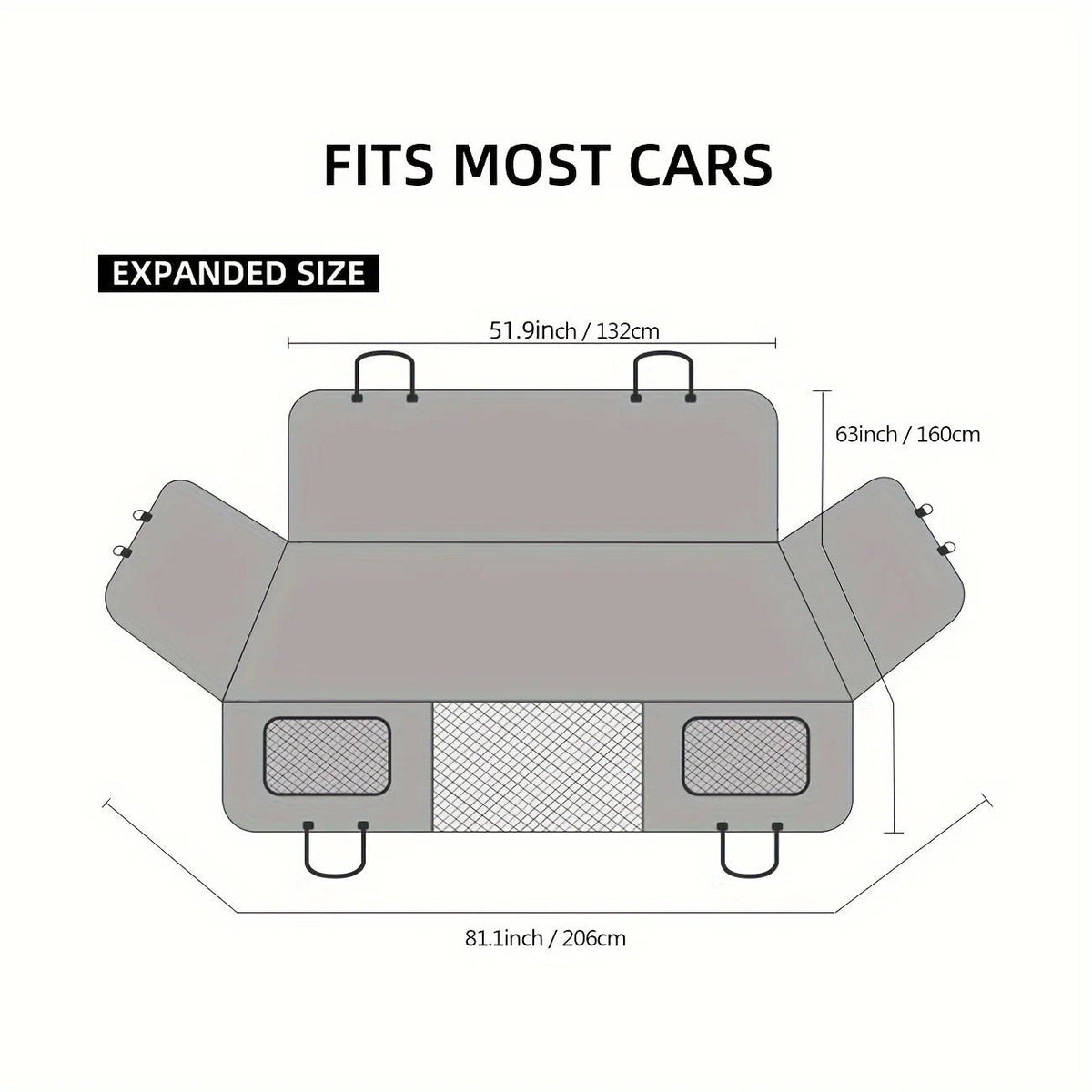 RoadNest™ Hard Bottom Car Seat Extender - Tailvo