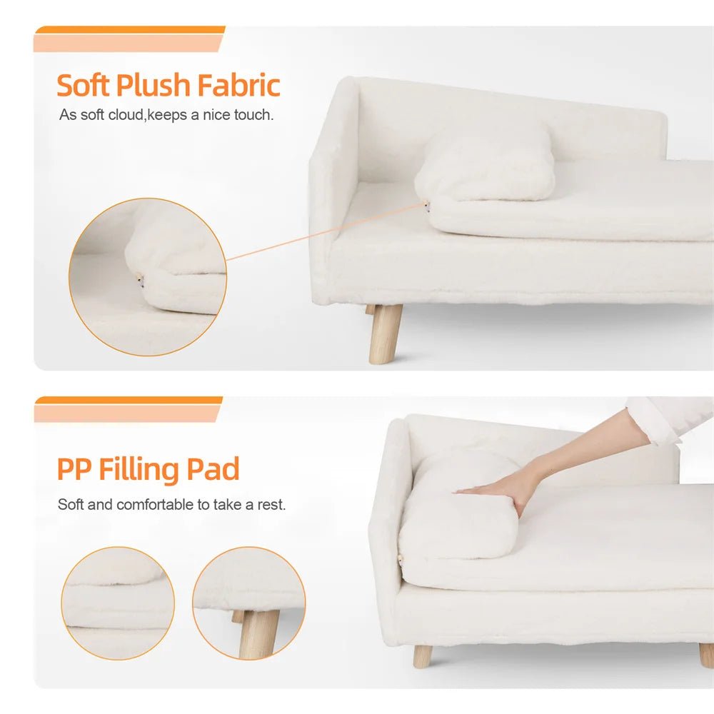 SnuggleNest™ Luxury Pet Sofa - Tailvo