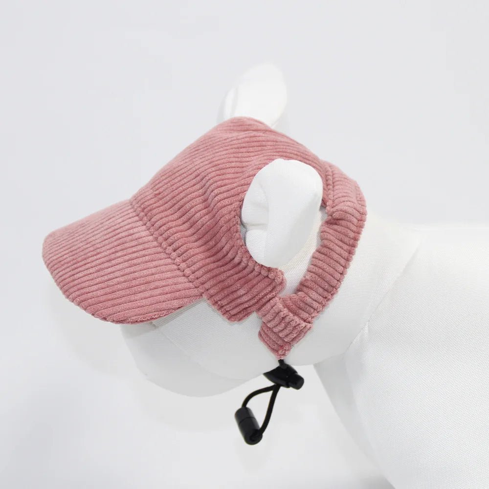 SunnyPaws™ Corduroy Pet Cap - Tailvo