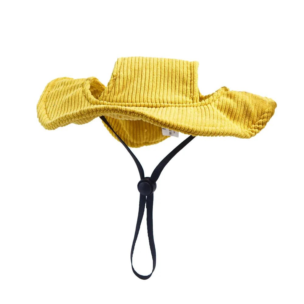 SunnyPaws™ Corduroy Pet Cap - Tailvo