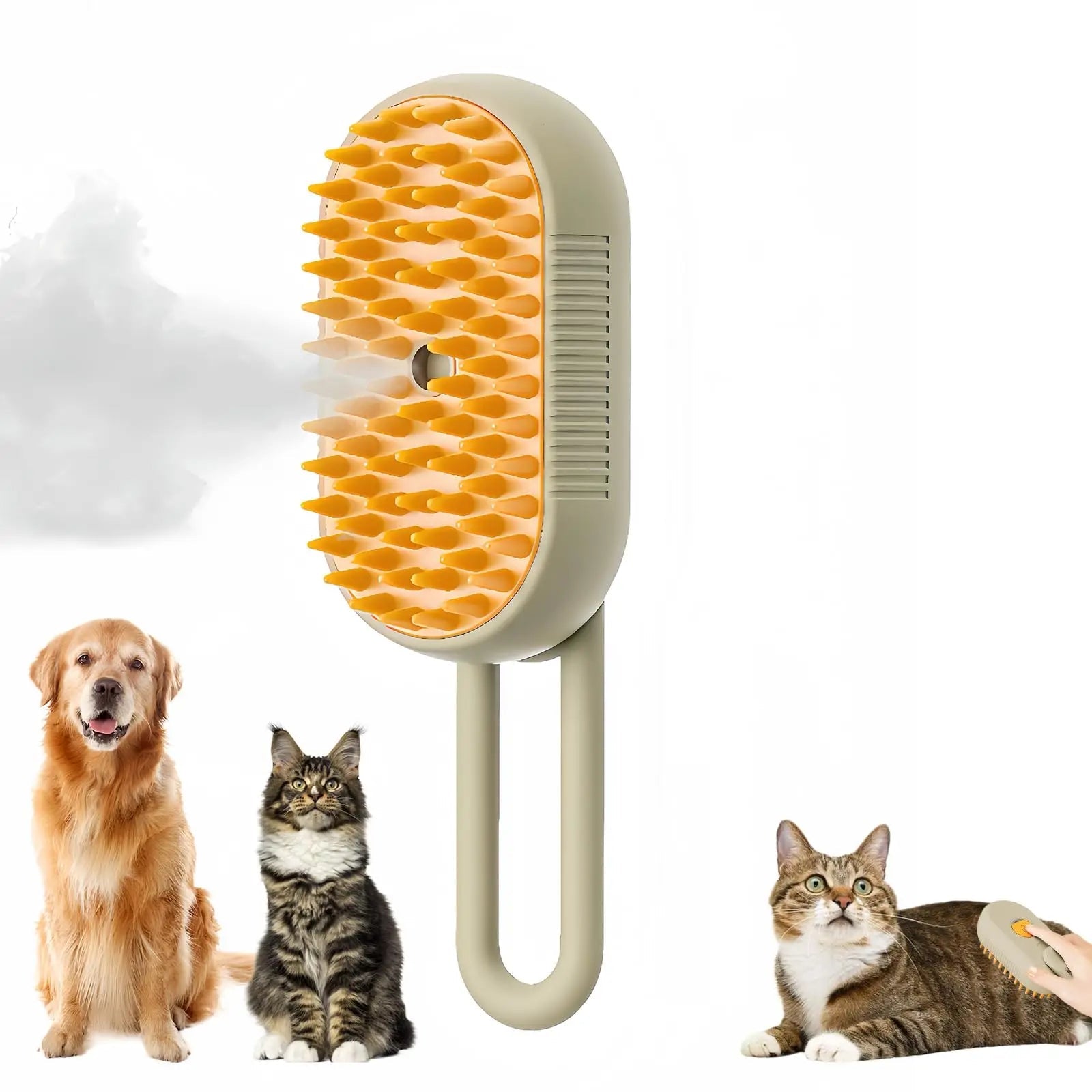 Tailvo SpaBrush™ 3-in-1 Steam Grooming Brush - Tailvo